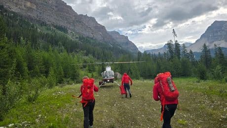 More than 60 people rescued by helicopter from B.C. park due to flooding