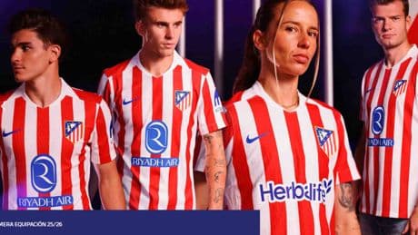 El Atlético presenta su nueva camiseta 25/26, que estrenará en el Mundial de Clubes