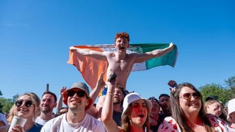 Fontaines D.C led chants of "free Palestine” at TRNSMT festival in Glasgow