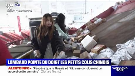 Éric Lombard pointe du doigt les petits colis chinois, qui selon lui "concurrencent nos commerçants"