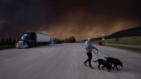 Waldbrände in Kanada toben weiter: Jetzt ziehen die Rauchwolken bis nach Europa