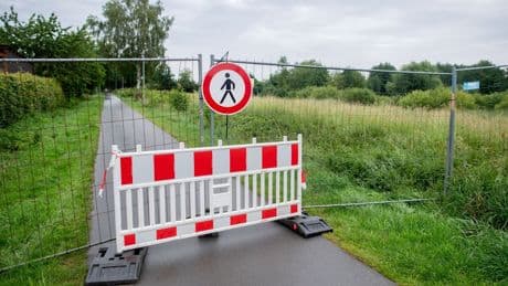 Kurioses: Entwarnung: Reptil-Video unmöglich von Gelände in Vechta