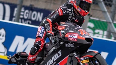 Manu González, pole en Moto2 aunque no saldrá primero