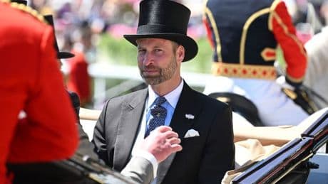 Prince William makes solo Royal Ascot outing after Kate Middleton pulls out last minute