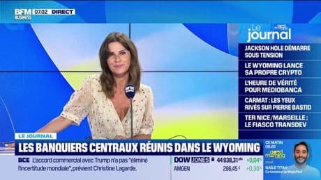 Bourses: les banquiers centraux se réunissent ce jeudi au symposium de la Réserve fédérale à Jackson Hole