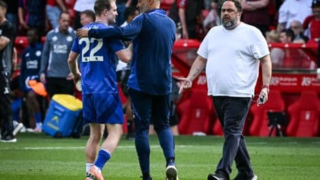 Nottingham Forest owner Evangelos Marinakis releases statement after storming onto pitch following catastrophic draw