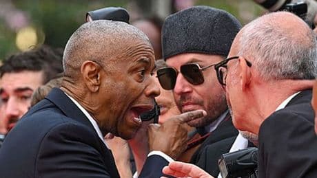 Denzel Washington loses his cool and lashes out in heated exchange at Cannes Film Festival