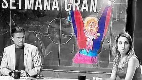 Marijaia con la camiseta del Barça en la 'Setmana Gran': la última provocación de TV3 por Nico Williams