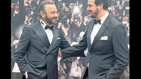 Baba-oğul Cannes’da