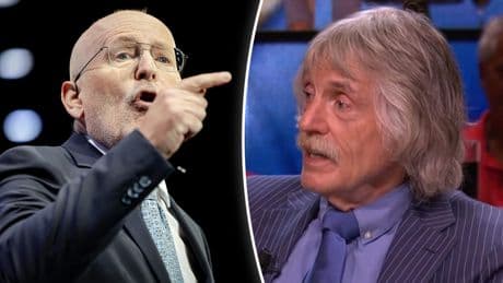 Johan Derksen kritisch op Frans Timmermans: ‘Hier is hij niet mee bezig’