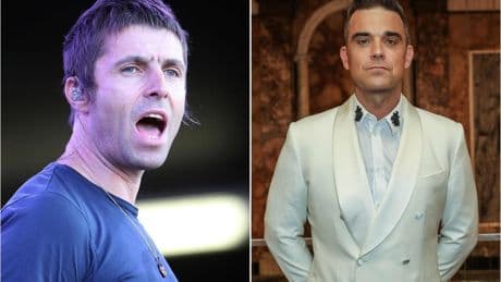 Robbie Williams sends wholesome message to Liam Gallagher after Oasis frontman’s Soccer Aid praise