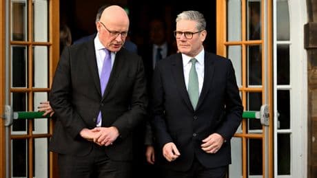 ‘Key issues’ including trade discussed in talks between Starmer and Swinney
