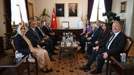 AK Parti heyeti ile DEM Parti görüşmesi sona erdi