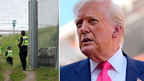 Inside Scottish village turned into fortress for Donald Trump's four-day visit