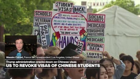 Trump move to 'aggressively' revoke Chinese student visas part of wider crackdown
