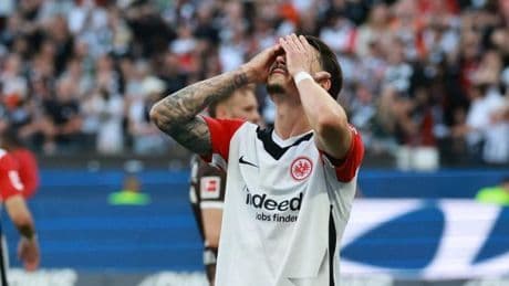 Frankfurts Tor zur Champions League wieder aberkannt