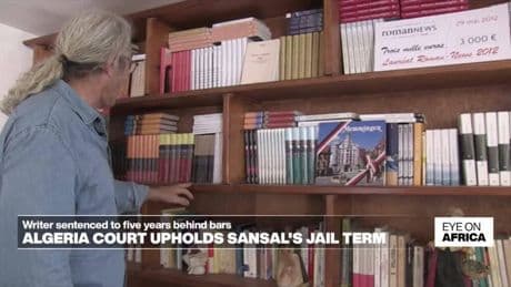 Algeria court upholds writer Sansal's five-year jail term