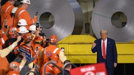 Trump invoca "amenazas a la seguridad nacional" en el decreto que fija los aranceles al acero y el aluminio en el 50% desde el 4 de junio