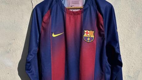 Nuevas imágenes reales de la camiseta del Barça 2025-26