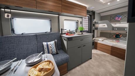 Las nuevas caravanas Eriba llegan para marcar tendencia con soluciones innovadoras, interiores acogedores y mucha tecnología