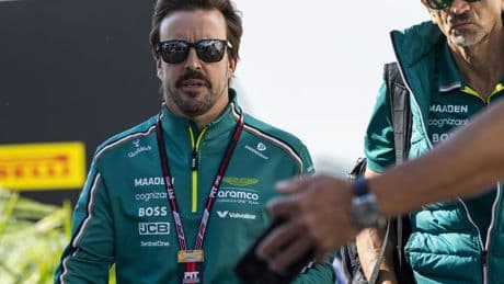 Fernando Alonso, sobre Silverstone: "Igual tenemos alguna pieza nueva. Tengo curiosidad por ver cómo va el coche allí"