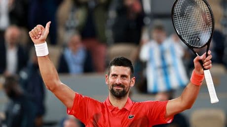 Novak Djokovic v Corentin Moutet LIVE: French Open scores and updates including Sinner v Gasquet latest