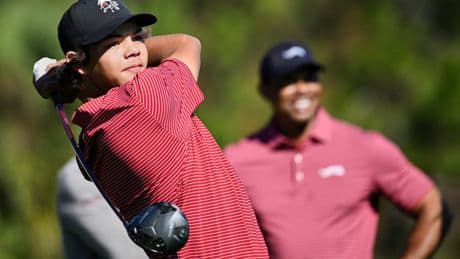 Tiger Woods’ son Charlie claims biggest win of career so far