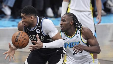 117-98: Los Pacers abren los playoffs de la NBA aplastando a los Bucks