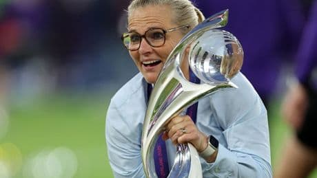 FA chief non-committal on Sarina Wiegman’s future beyond current contract
