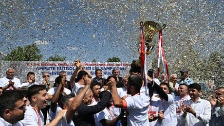 Şahinbey Ampute Futbol Takımı, Süper Lig şampiyonu oldu