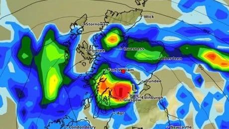 Scotland has 7 days left to enjoy hot weather as Met Office gives  600-mile rainstorm verdict