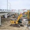 Ringbahnbrücke: Knabberer im Einsatz: Abriss der A100-Brücke beginnt abends