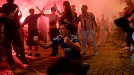 Victoire du PSG en Ligue des champions : entre scènes de liesse et débordements