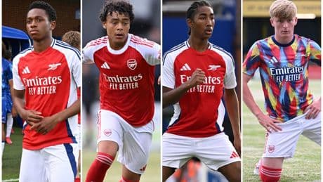 Arsenal: Gunners unveil new scholarship class with four standout talents