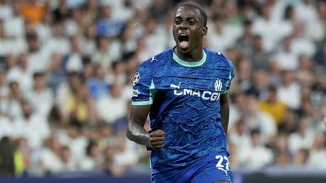Real Madrid-OM: le but en vidéo de Timothy Weah au Bernabeu