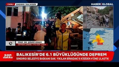 Prof. Dr. Şükrü Ersoy'dan Sındırgı depremi analizi: Bundan sonraki depremler...