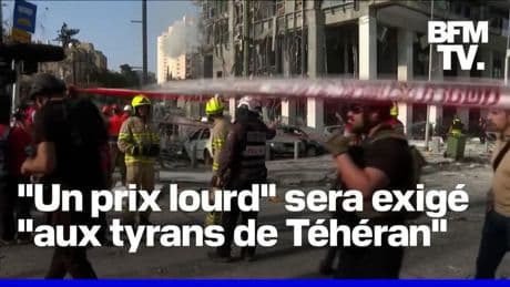 Israël: 47 personnes ont été blessées, dont 3 gravement, dans des frappes iraniennes visant notamment un hôpital
