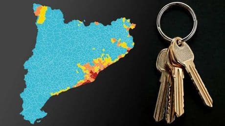 Encuesta GESOP: El 82% de los catalanes están a favor de regular el precio de los alquileres