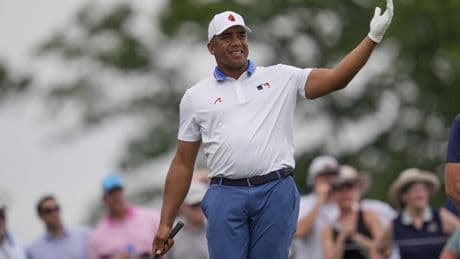 Jhonattan Vegas enjoying surprising ride atop the PGA Championship leaderboard