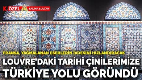 Louvre’daki tarihi çinilerimize Türkiye yolu göründü