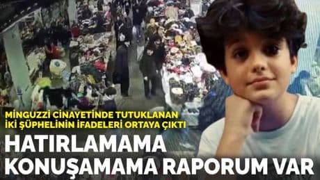 Minguzzi cinayetinde tutuklanan iki şüphelinin ifadeleri ortaya çıktı: Hatırlamama, konuşamama raporum var