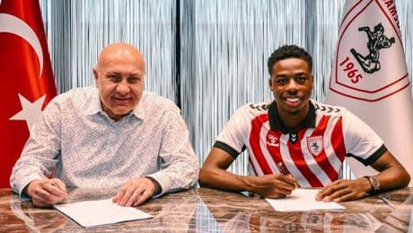 Samsunspor, Hollandalı Anthony Musaba ile 4 yıllık sözleşme imzaladı