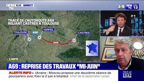 Autoroute A69 : reprise des travaux "mi-juin" - 28/05