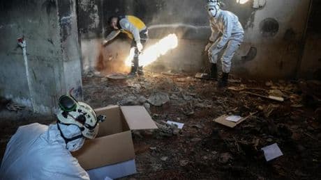 Syrien : Weißhelme werden in neue syrische Regierung eingegliedert