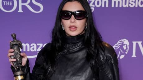 Charli XCX named songwriter of the year at The Ivors awards ceremony