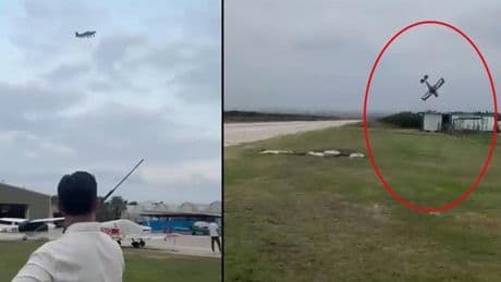 Adana'da eğitim uçağı düştü! 'Evet' dedikten sonra facia geldi... O anlar kamerada
