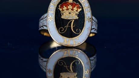 Rare royal mourning ring commissioned by King George IV bought in charity shop for just £15 – here’s what it’s worth