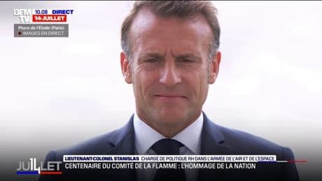 Cérémonie du 14-Juillet: Emmanuel Macron se recueille sur la tombe du Soldat inconnu