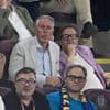 Een beeld dat we de komende weken vaker zullen zien? Michael Verschueren naast Marc Coucke tijdens match Rode Duivels