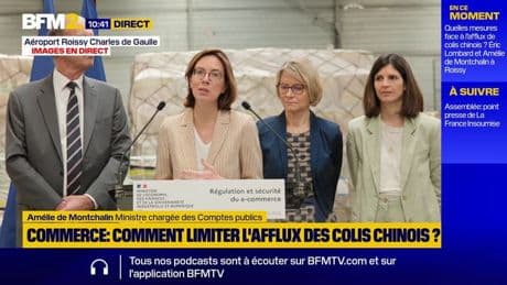 Amélie de Montchalin : "800 millions de petits articles arrivent chaque année sur notre territoire"